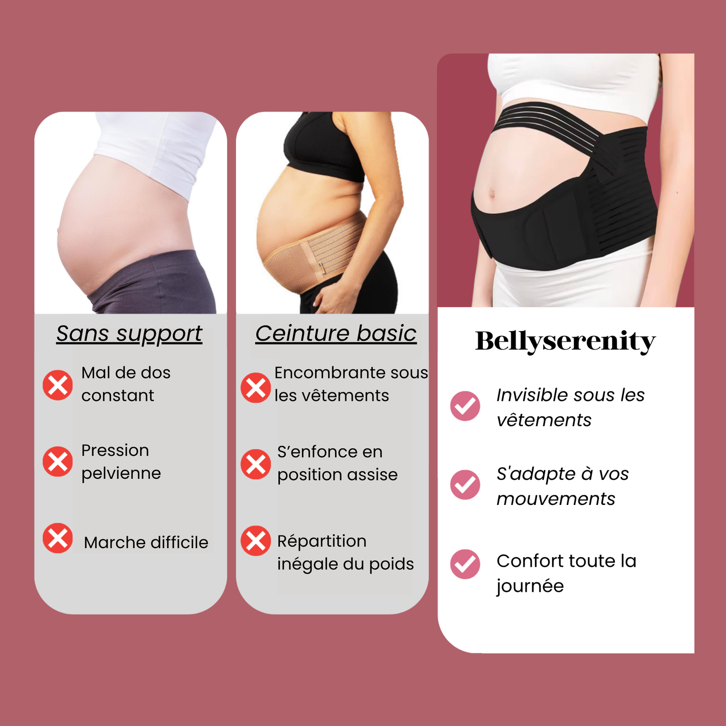 Bellyserenity™- La ceinture de grossesse