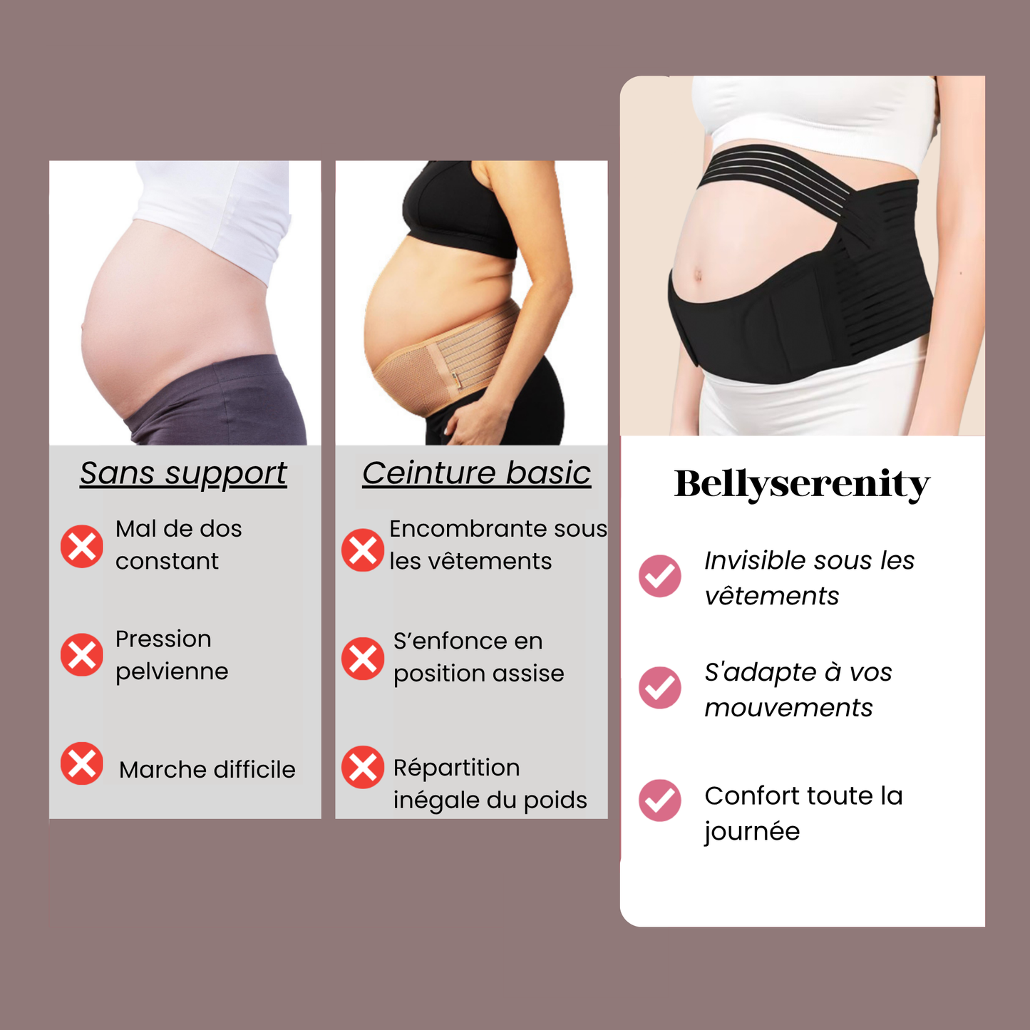 Bellyserenity™- La ceinture de grossesse